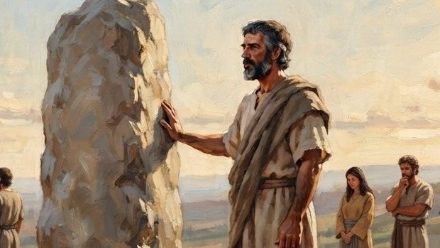 Eben-ezer — «hasta aquí nos ayudó Jehová» · 1 Samuel 7:12